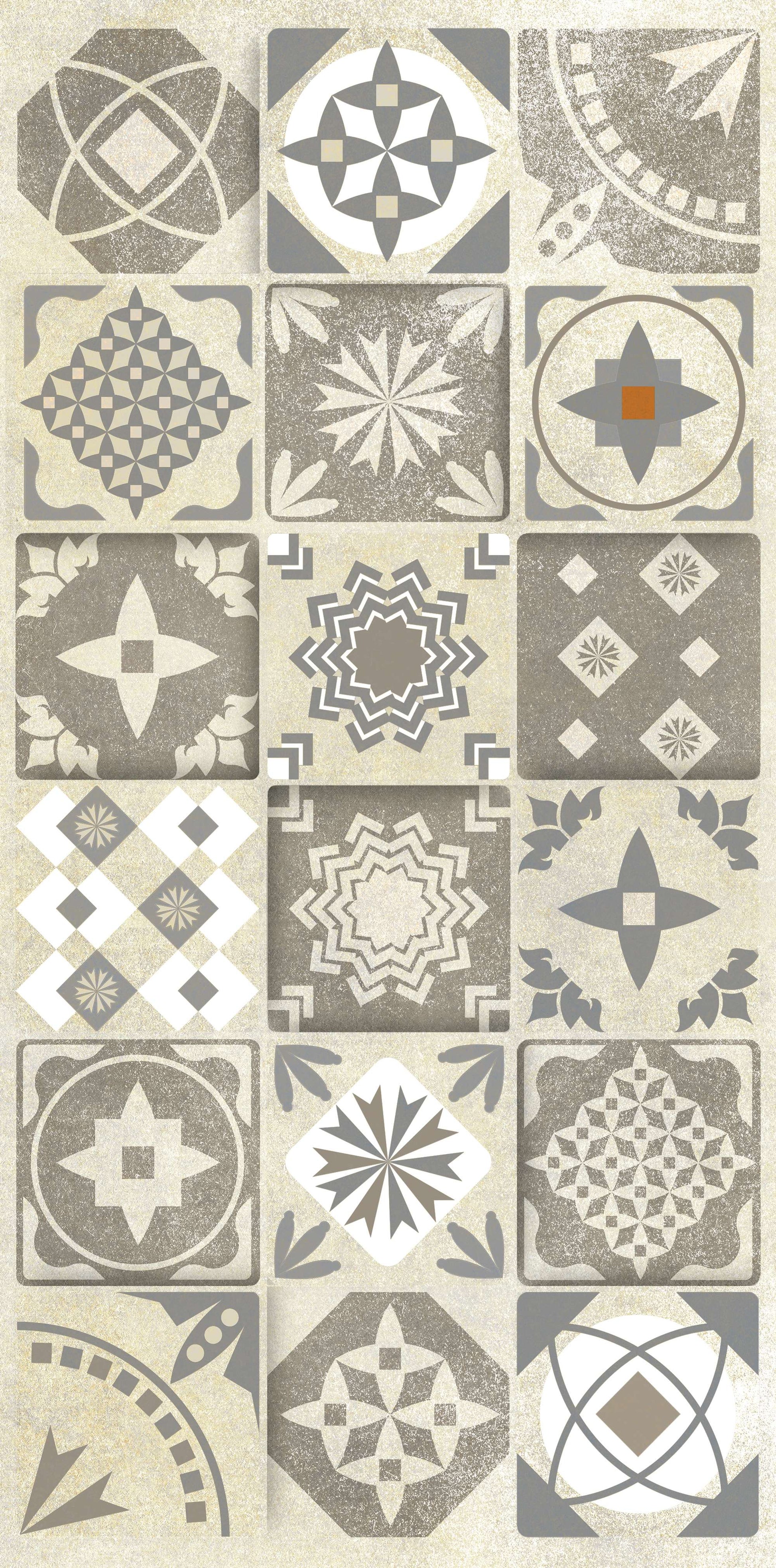 Terra Mandala Matte Floor tile 450X900X9mm
