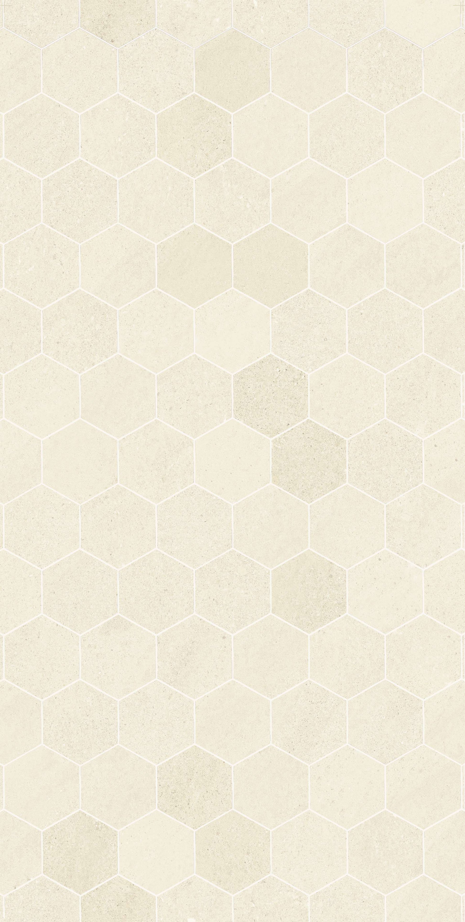 Hexagon Gloss Wall tile 300X600X8.5mm