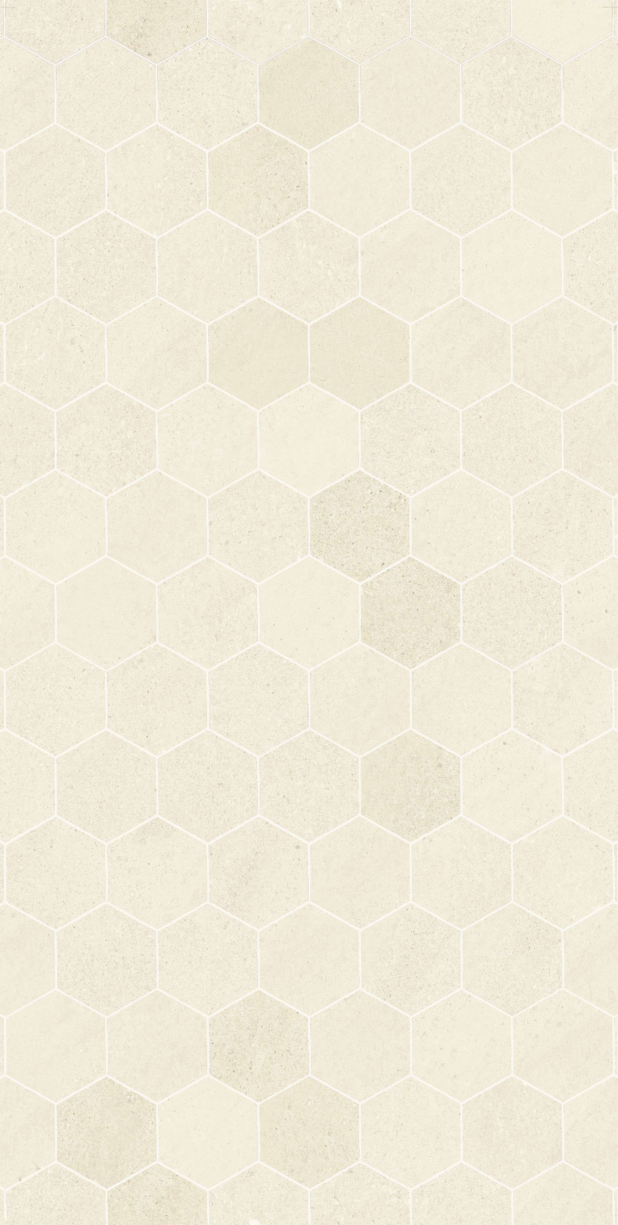 Hexagon Gloss Wall tile 300X600X8.5mm